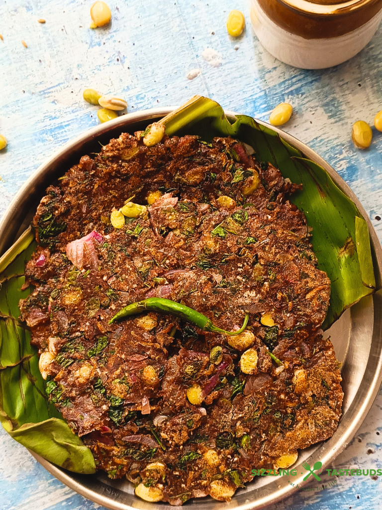 Ragi Rotti or Finger Millet Roti is a rustic flatbread made in Karnataka cuisine with millets, basic spices and veggies. Served with yogurt or pickle for breakfast or brunch.