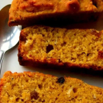 Eggless Wholewheat Pumpkin Choco chip Bread