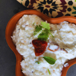 Temple Style Curd Rice or Daddodhajanam is a summer perfect meal, bursting with pro biotics and perfect for the gut. Tastes heavenly when eaten fresh or chilled, with a side of any South Indian pickle