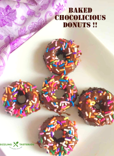 Baked Vegan Mini Chocolate Donuts are an exotic mini chocolatey treat to indulge as a snack or breakfast, Perfect for a party or putluck too.