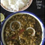 Sabut Urad Dal | Whole black gram gravy | Side dish for Roti & Rice