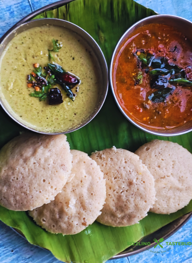 Moong dal Idli is a no-rice Idli / steamed rice cake made with fermented lentil batter. Served for breakfast / brunch with chutney or sambhar.