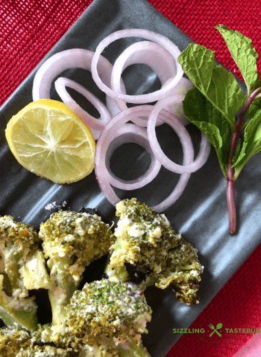 Tandoori Malai Broccoli is a quick to make tasty snack that is also Gluten Free. Made in the Tandoor or Oven to serve at parties or potluck.