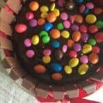 Kitkat Gems Chocolate Cake | Wholewheat and healthy