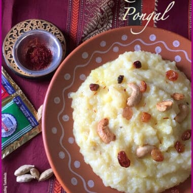 Kalkandu Pongal or Kalkandu Sadam is delicious naivedyam or prasadam made with rock candy, milk and rice. Offered to God on festival days and at temples