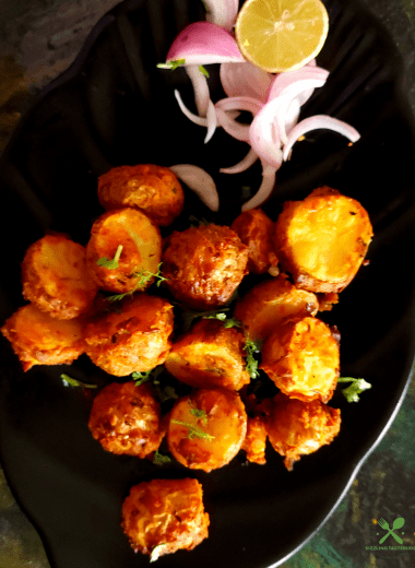 Airfryer Roasted Baby Potatoes