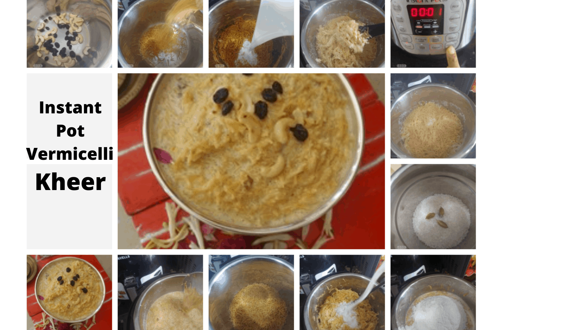 Instant Pot Vermicelli Kheer