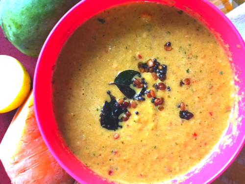 How to make raw mango chutney in a mixer grinder