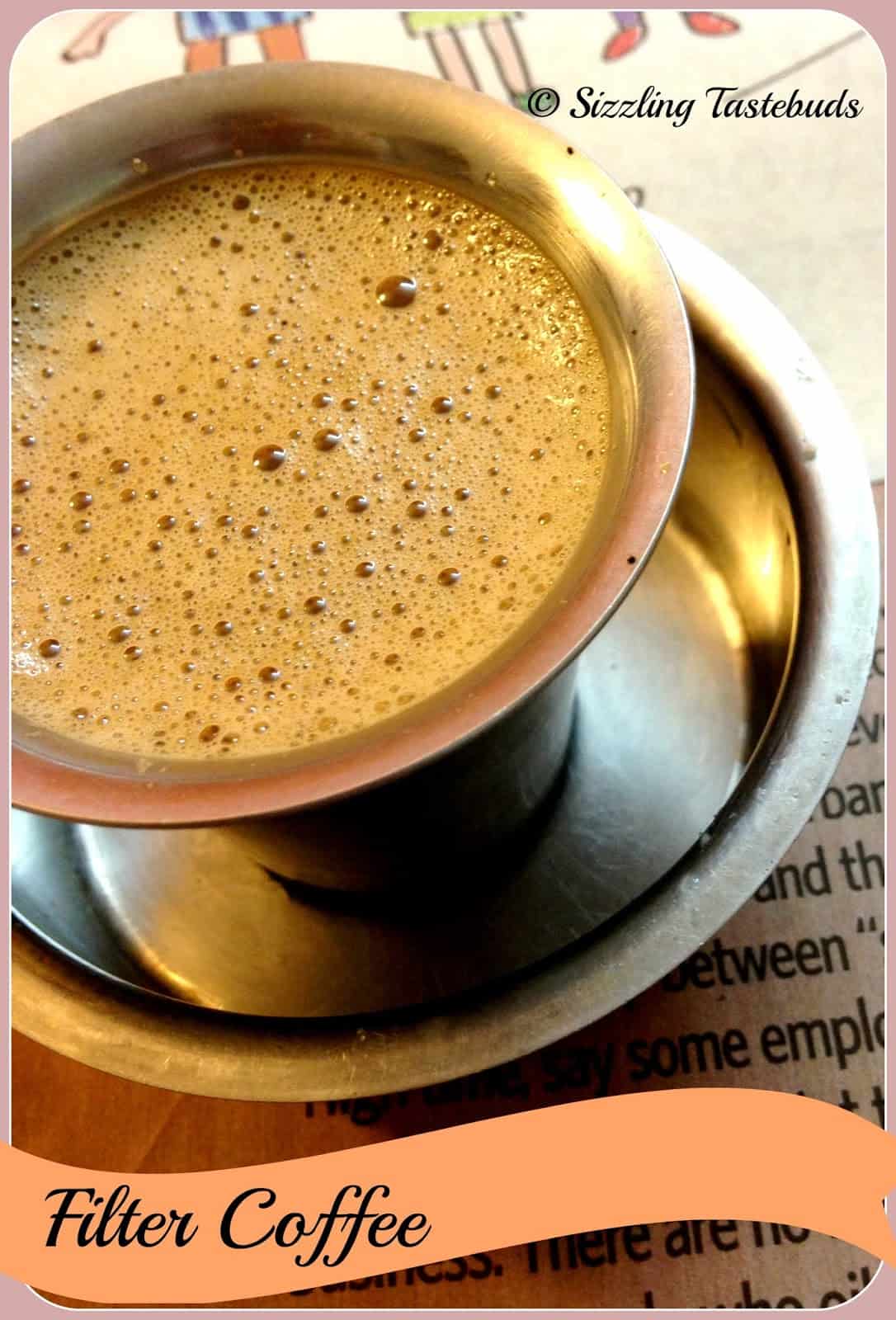 Authentic South Indian Filter Coffee /Kaapi, how to use a South