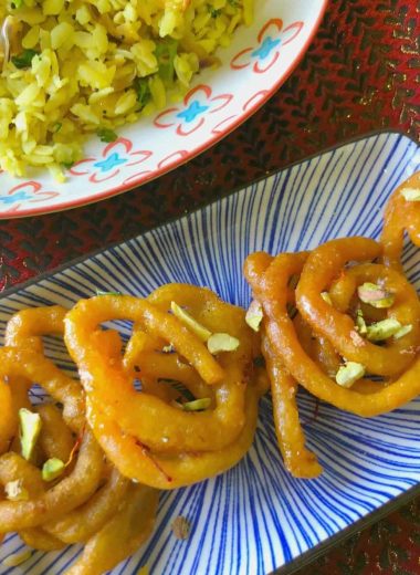 Learn how to make Halwai style Jalebi at home - Instant Jalebi is perfect for DIwali or whenever you need to have a festive sweet!